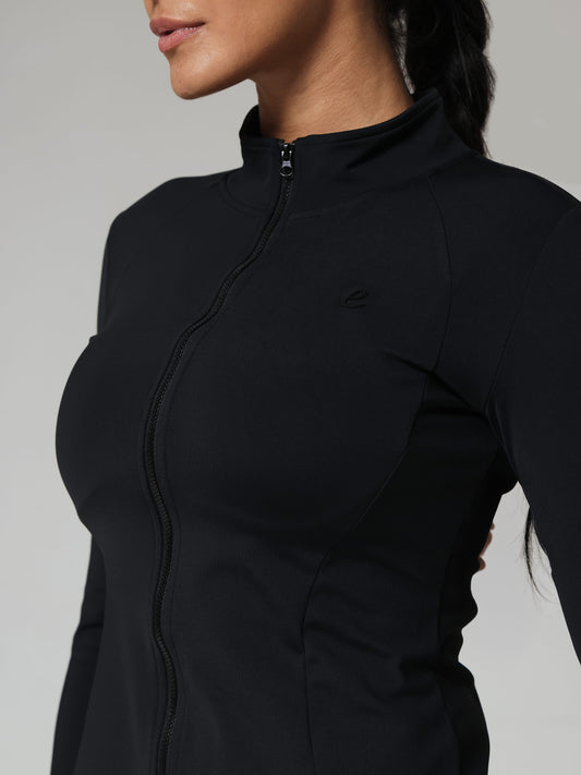 Black Contour Active Jacket