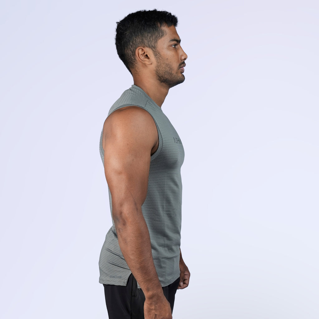 Ethan Alpha Cutsleeve Tank Top / Sleeveelss