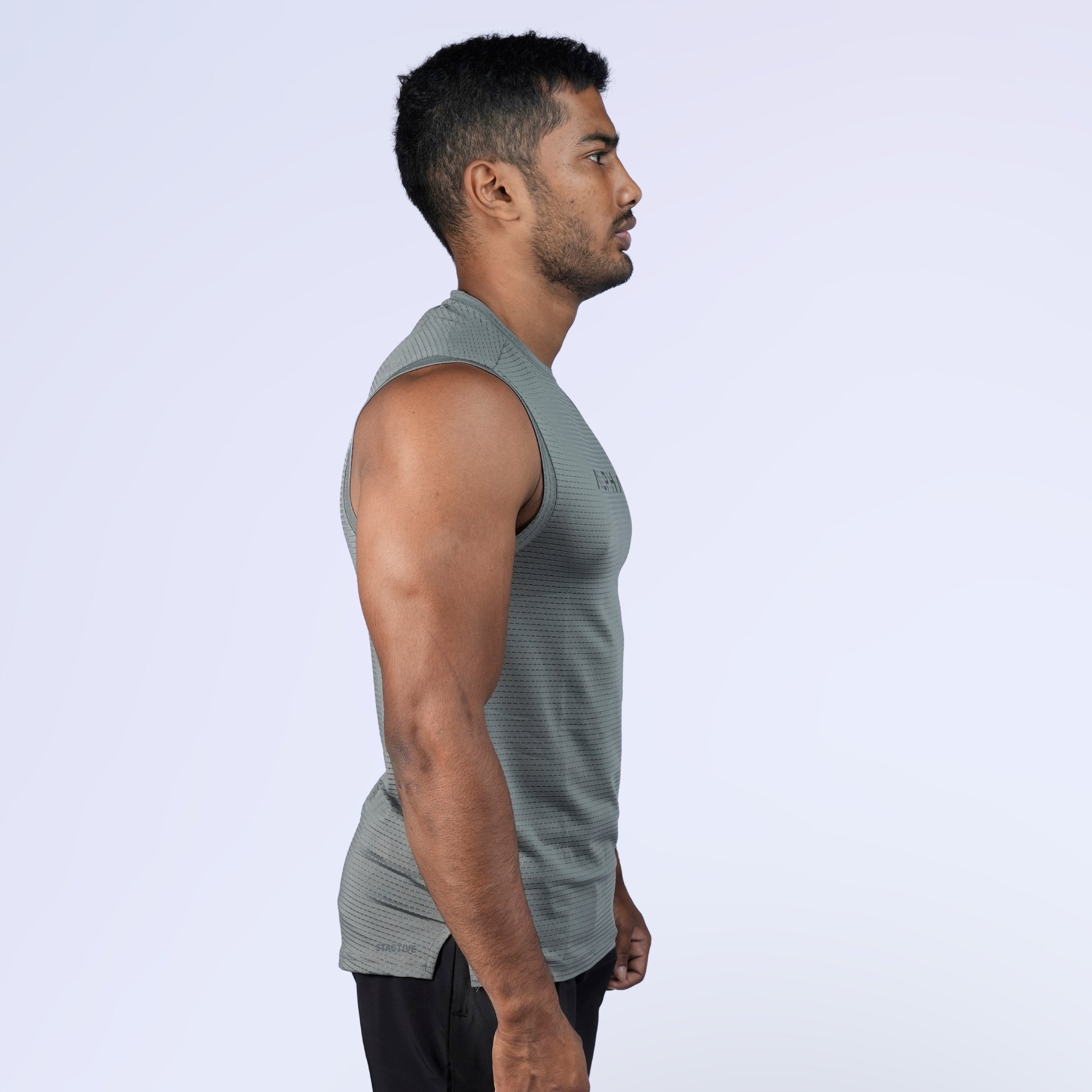 Ethan Alpha Cutsleeve Tank Top / Sleeveelss