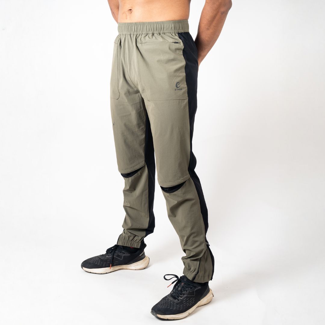 Ethan Sports Botton Zip Track Pant