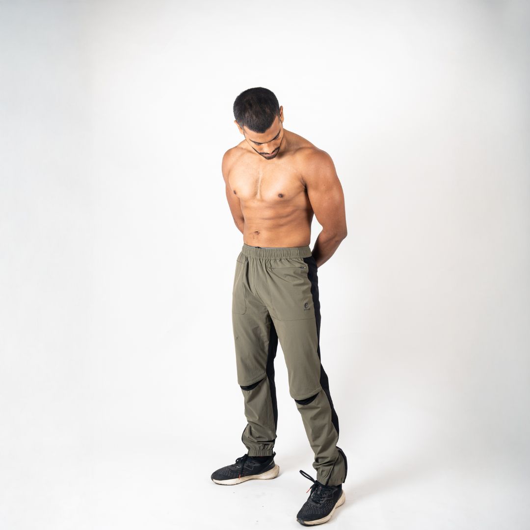 Ethan Sports Botton Zip Track Pant