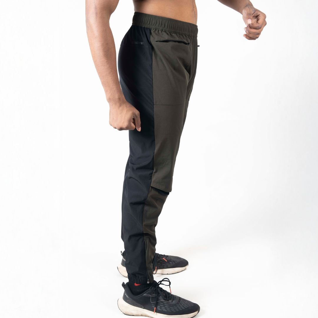 Ethan Sports Botton Zip Track Pant