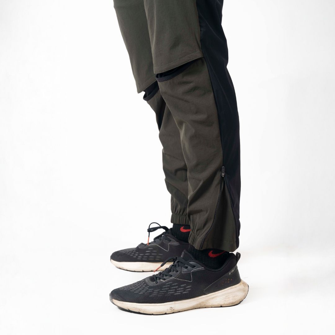 Ethan Sports Botton Zip Track Pant