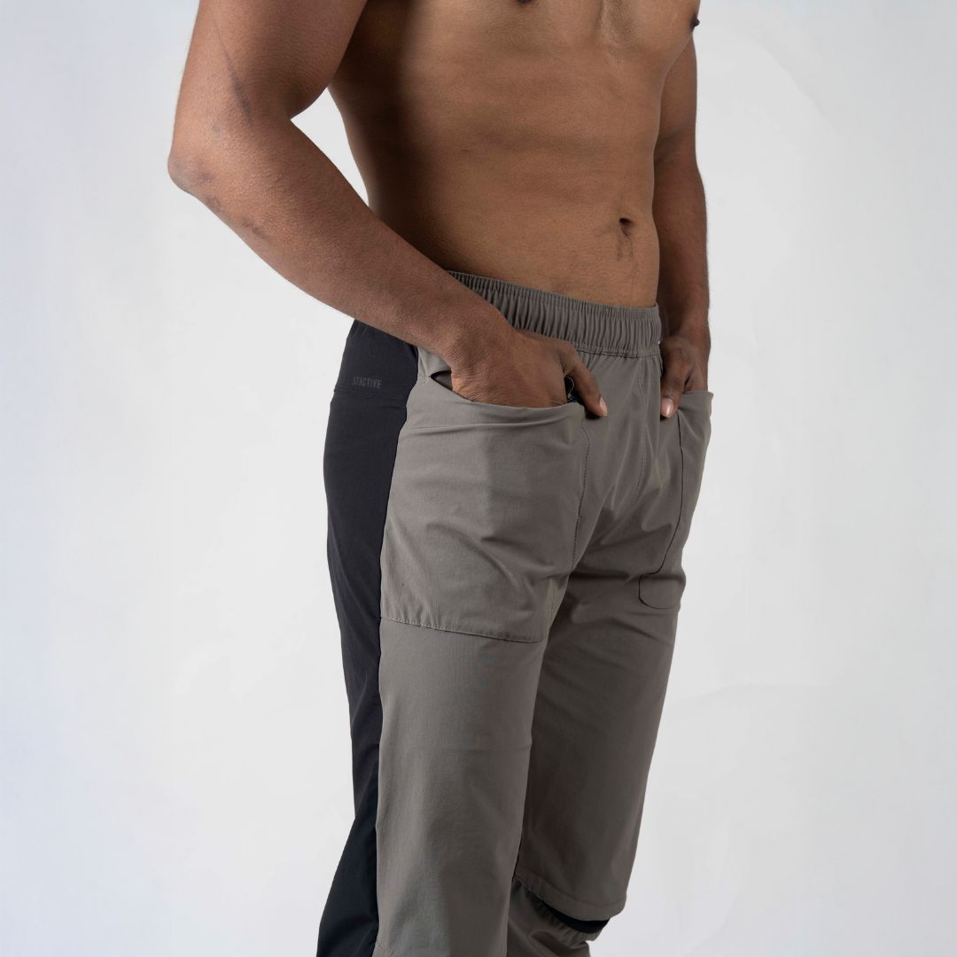 Ethan Sports Botton Zip Track Pant