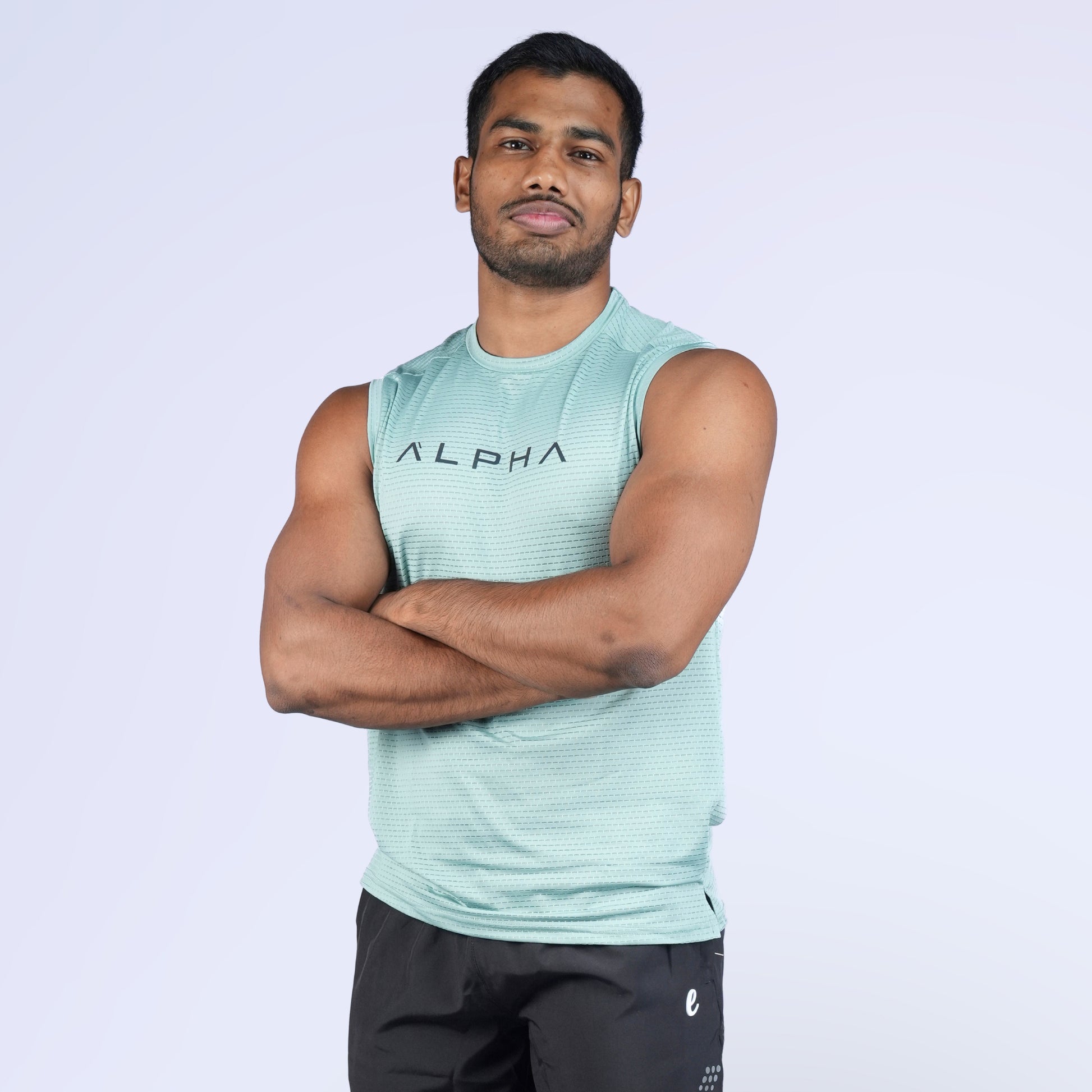 Ethan Alpha Cutsleeve Tank Top / Sleeveelss