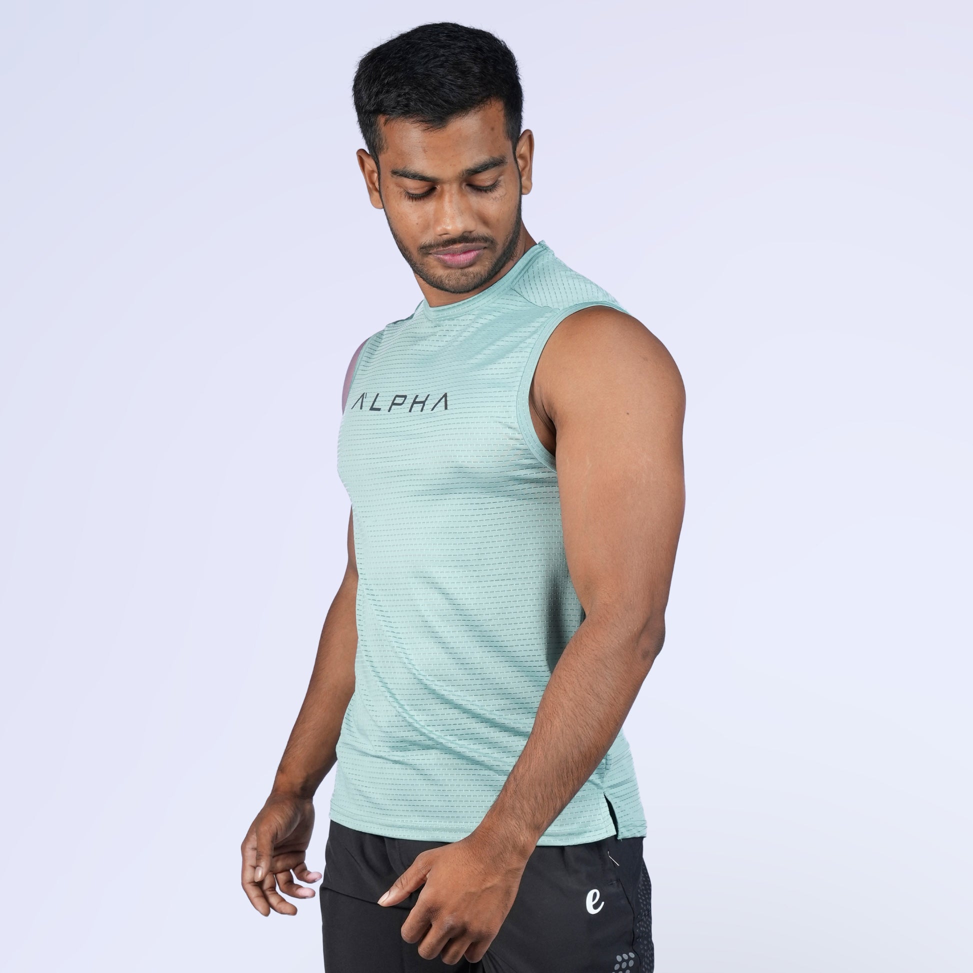 Ethan Alpha Cutsleeve Tank Top / Sleeveelss