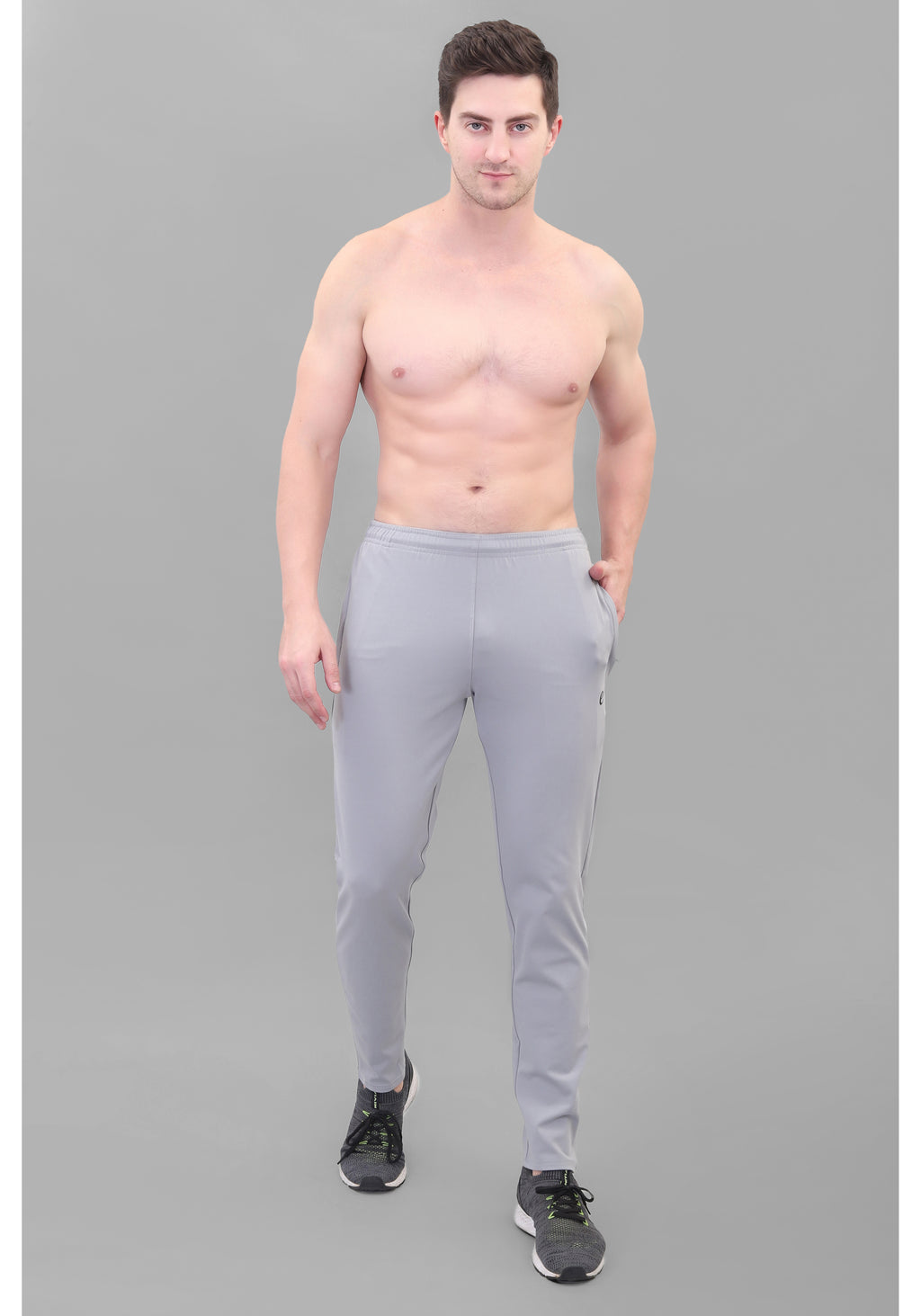 Ethan Men Solid Track Pants