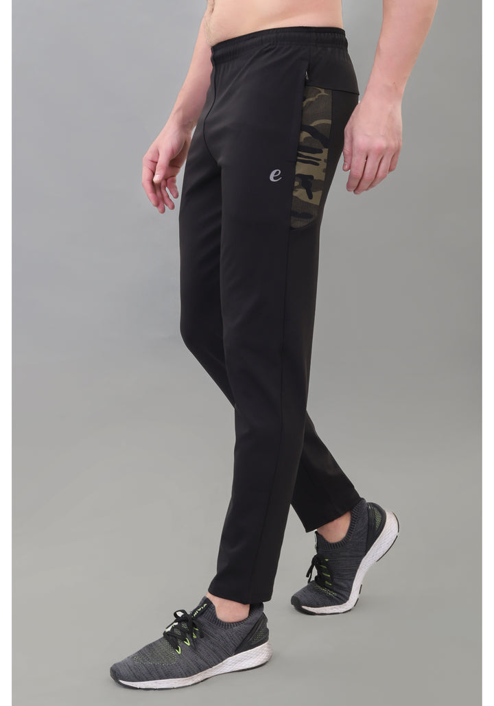 Ethan Men Solid Side Panel Track Pants