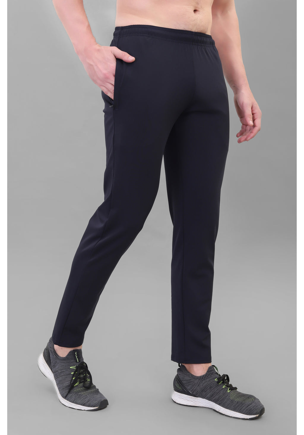 Ethan Men Solid Track Pants