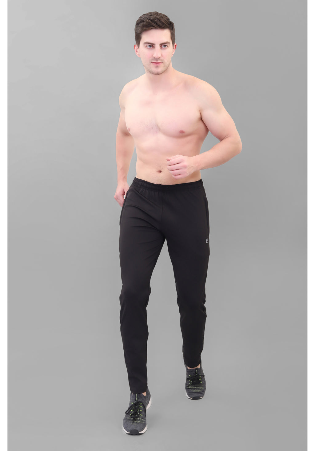 Ethan Men Solid Track Pants