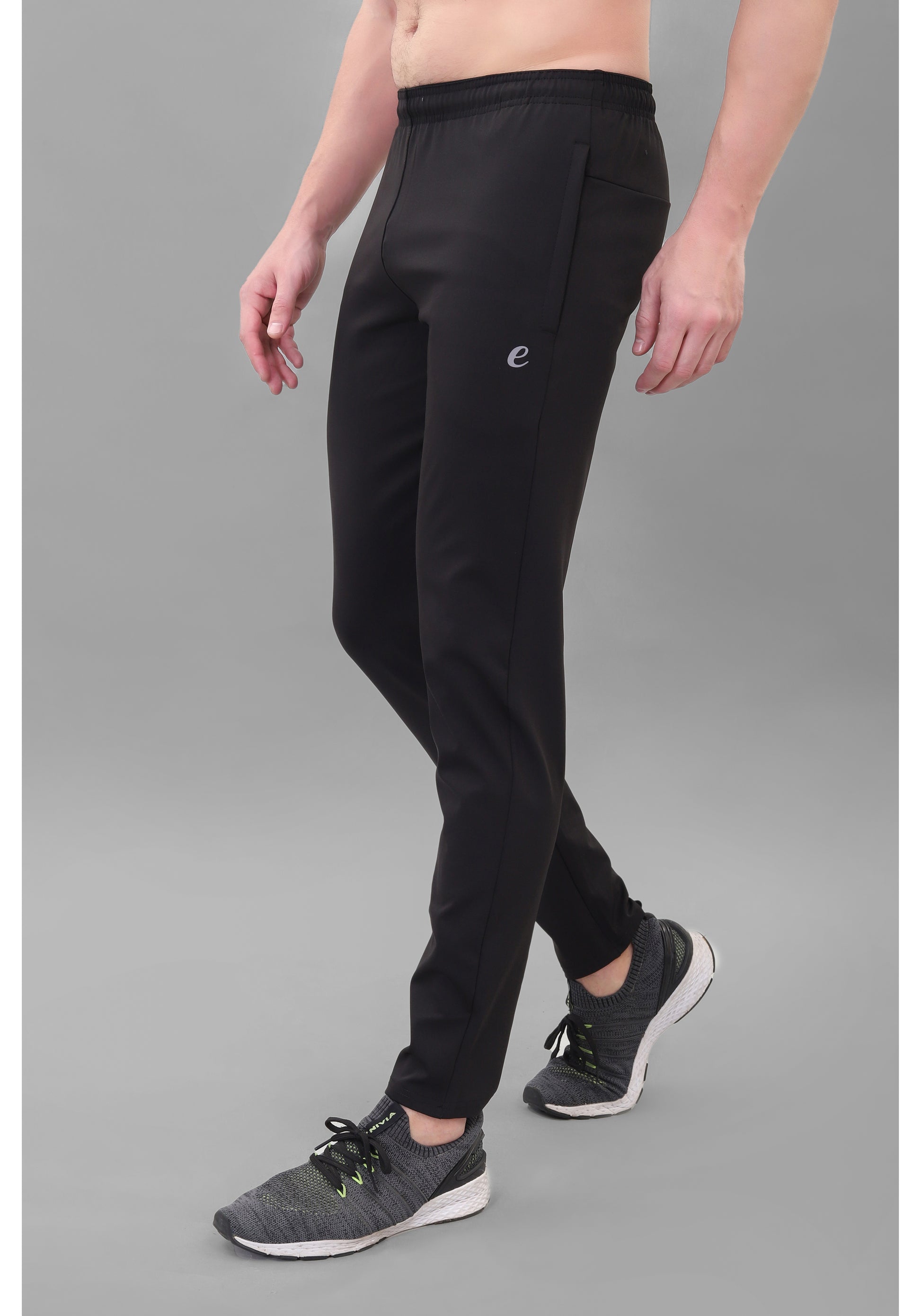 Ethan Men Solid Track Pants