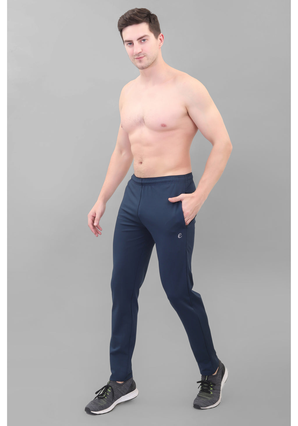 Ethan Men Solid Track Pants