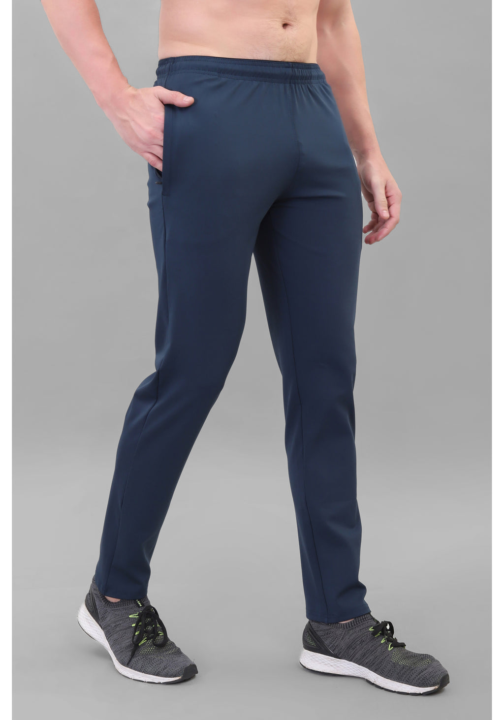 Ethan Men Solid Track Pants