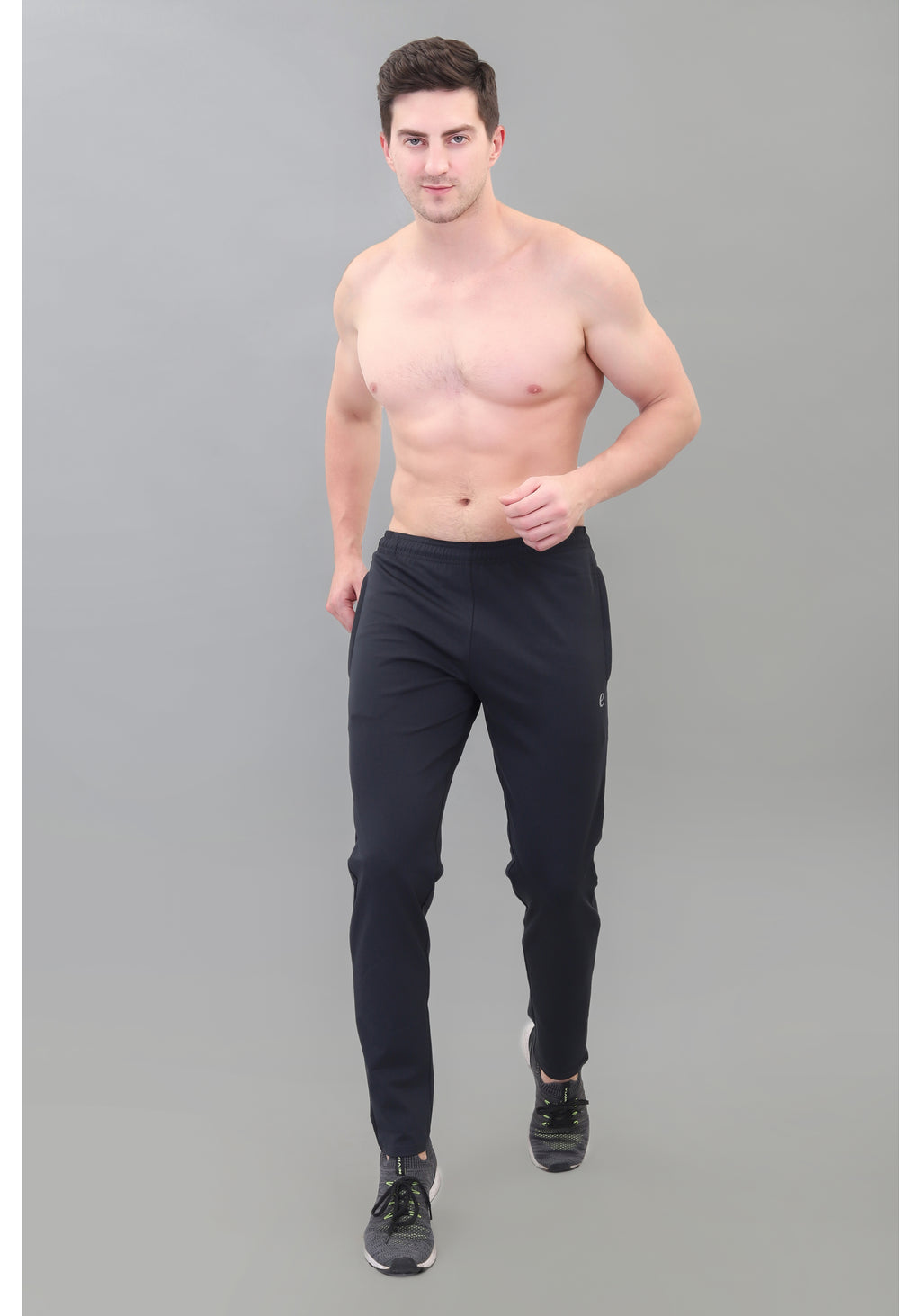 Ethan Men Solid Track Pants