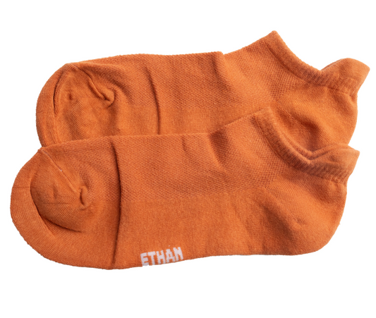 Ethan Unisex Plain Ankle Length Cotton Socks